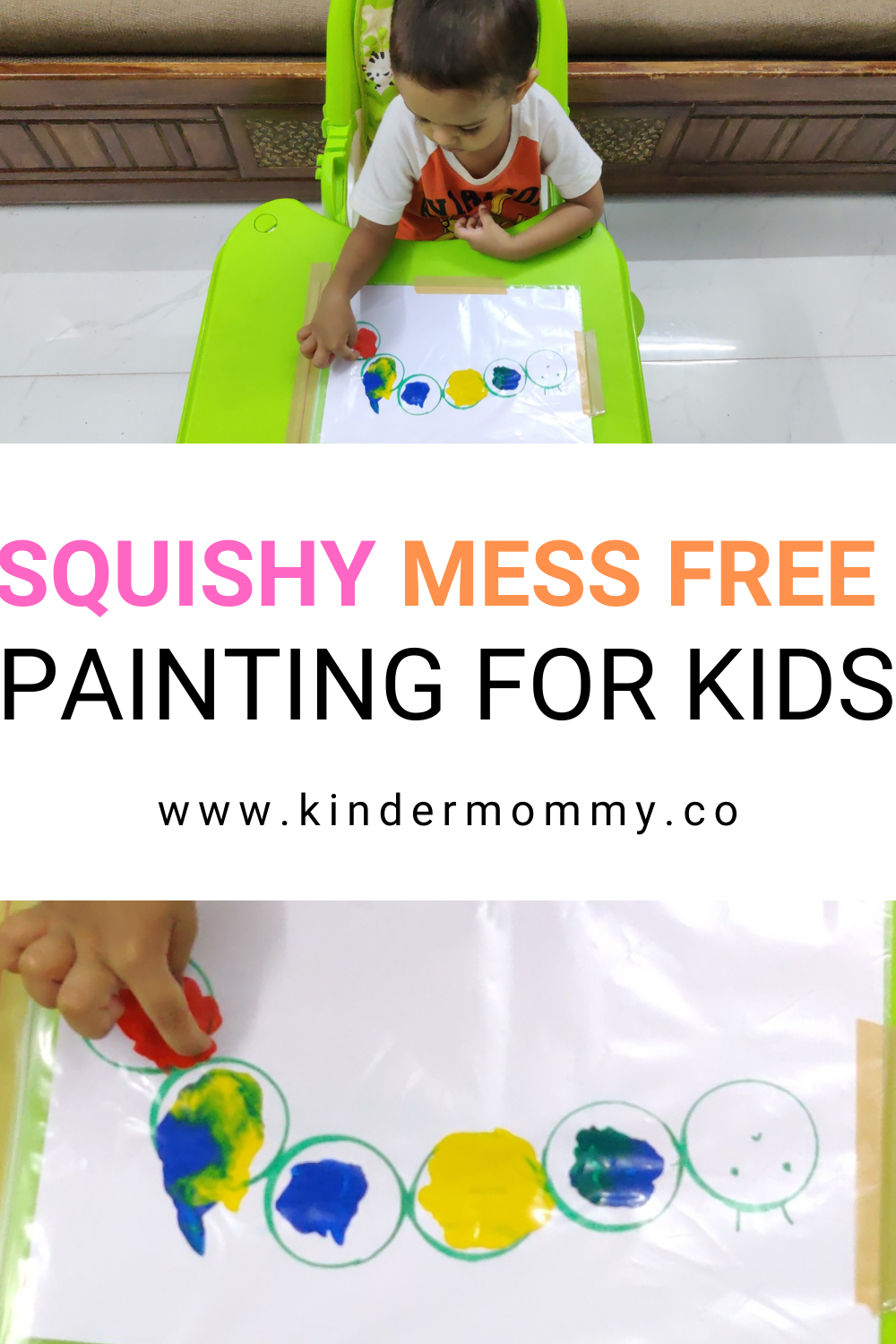 Squishy Mess Free Painting for Kids